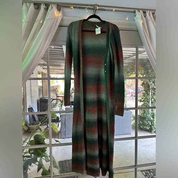 Free People Esme Knit Cardigan, retro-inspired knit, button-front, SZ SM - Picture 5 of 8